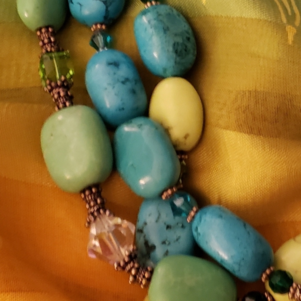 Chunky Beads, Statement Necklace. - image 7